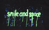 Brooklyn Kreature X Smile and Space Black Galaxy Drip Logo Hoodie