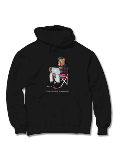 Snkrheadnyc  Camp Out Bear Hoodie - RIME