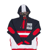 SNKR HEAD NYC Tech-Sport International Windbreaker Jacket (Red, White, Blue) - RIME
