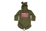 Brooklyn Kreature Logo Anarak Hooded Jacket With Ears