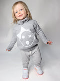 Brooklyn Kreature Grey Bow Crew Sweatshirt