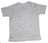 Brooklyn Kreature Grey and Pink Puff Bow Logo Short Sleeve T-Shirt