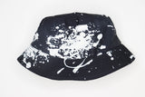 Brooklyn Kreature Black and White Reversible Splatter Bucket Hat