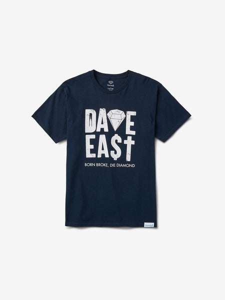 DIAMOND SUPPLY - DIAMOND X DAVE EAST TEE [B19DMPA101SNVY] - RIME