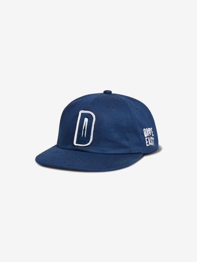 DIAMOND SUPPLY - DIAMOND X DAVE EAST UNSTRUCTURED 6 PANEL STRAPBACK HAT [B19DMHG101SNVY] - RIME