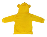 Brooklyn Kreature Bear Hoodie Yellow/Blk