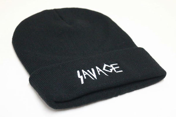 SNEAKER HEAD - SAVAGE BEANIE [SH03BLK] - RIME